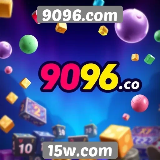 Variedade de jogos disponíveis em 9096.com